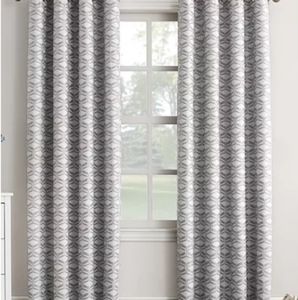 Sun Zero Raleigh Geometric 100% Blackout Grommet C